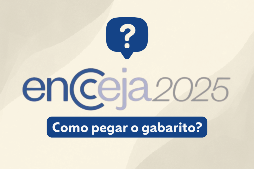 📄 Como Pegar o Gabarito do Encceja 2025? - ENCCEJA